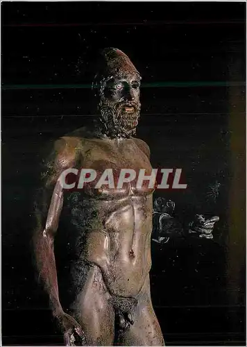 Cartes postales moderne Reggio calabria museo nazionale bronzi di riace statua b
