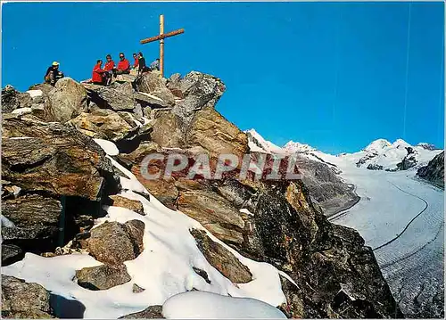 Cartes postales moderne 43957 eggishorn gipfel 2927 m