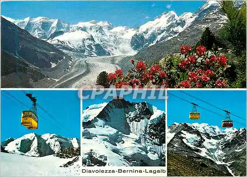 Cartes postales moderne Diavolezza bernina lagalb