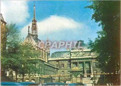 Cartes postales moderne Paris la sainte chapelle