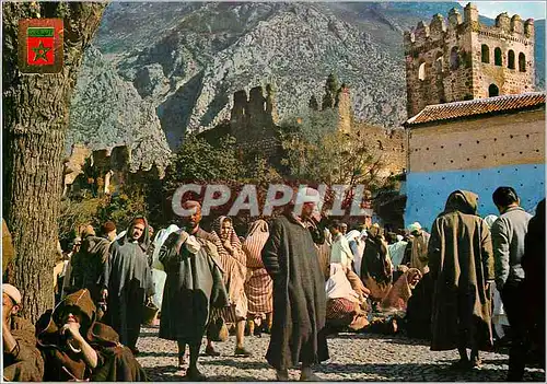 Cartes postales moderne Chaouen Alcazaba Zoco