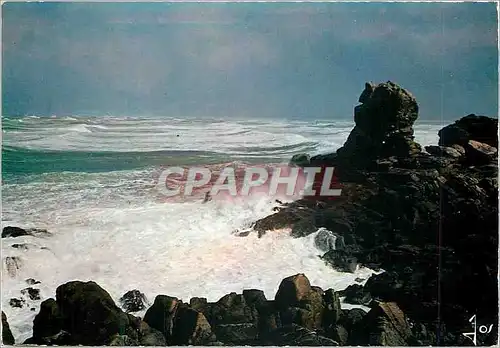 Ansichtskarte AK La Bretagne en Couleurs Tempete en Bretagne La Torche