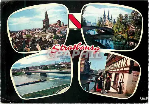 Cartes postales L Alsace Pittoresque Souvenir de Strasbourg