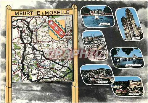 Cartes postales Departement de la Meurthe et Moselle Luneville Toul Nancy Pont a Mousson Longwy Longuyon