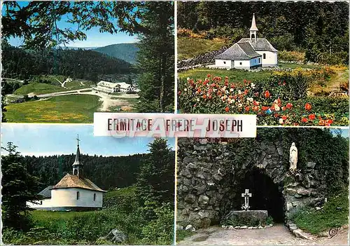 Cartes postales Ermitage Frere Joseph Ventron Vosges Hotel Leduc La Chapelle La Grotte