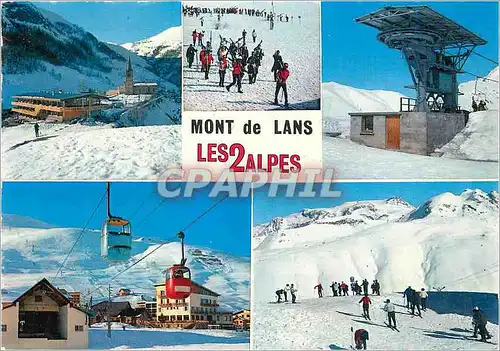 Ansichtskarte AK Mont de Lans Les Deux Alpes Isere Chalet de vacances de Jeunes