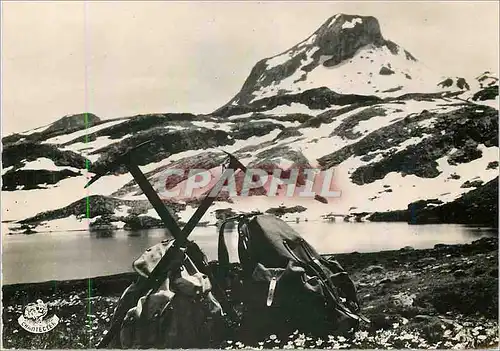 Cartes postales Les Pyrenes lac d Ayous Alpinisme