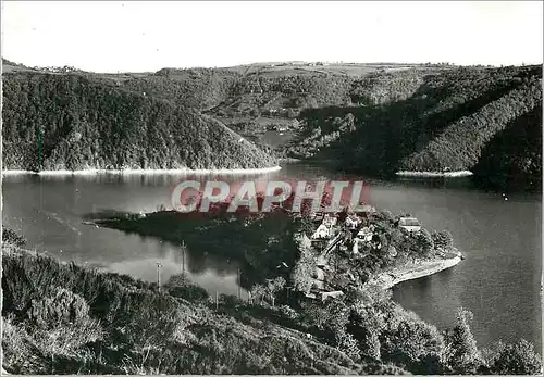 Ansichtskarte AK La Haute Auvergne Presqu Ile de Laussac sur le lac au barrage de Sarrans
