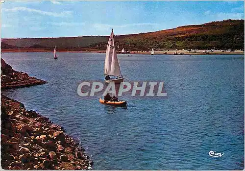 Cartes postales Dijon C d Or Le Lac Bateau Voilier