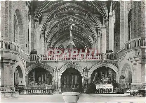 Cartes postales moderne La Chaise Dieu H L Station climatique et touristique Interieur de l Eglise Abbatiale