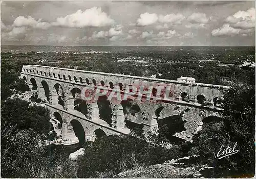 Cartes postales moderne Pont du Gard Le Pont du Gard