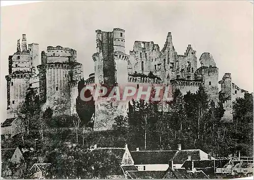 Cartes postales moderne Pierrefonds Oise Le Chateau avant la Restauration des Viollet le Duc