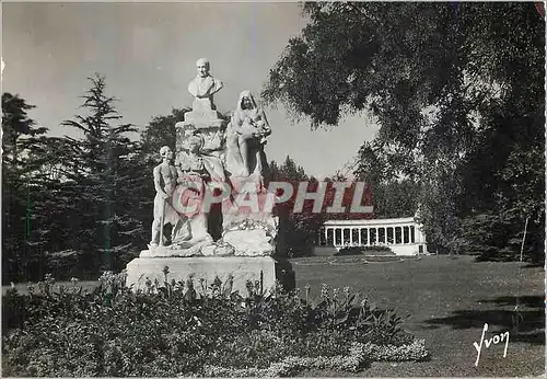 Cartes postales moderne Montpellier Herault Jardin de l esplanade Monument d Auguste Comte