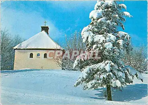 Moderne Karte Chapelle N D des Neiges au Markstein