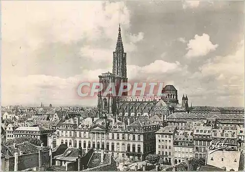 Cartes postales moderne Strasbourg La Cathedrale et le Palais de Rohan