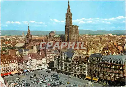 Moderne Karte Strasbourg Le Place Kleber