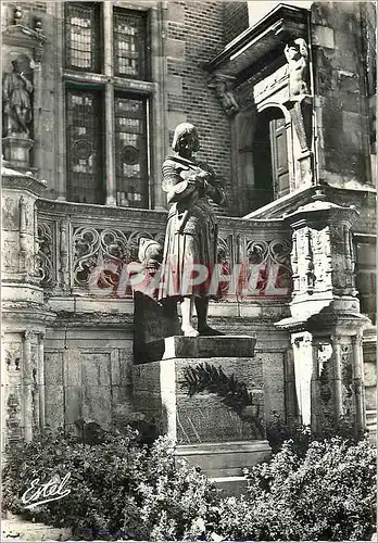 Cartes postales moderne Orleans Cour de l Hotel de Ville Statue de Jeanne d Arc par la Princesse Marie d Orleans
