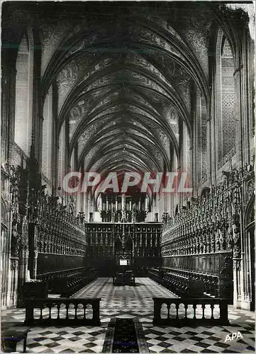 Cartes postales moderne Albi Tarn La Basilique Sainte Cecille La Net et le Ch�ur Orgue