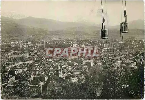 Cartes postales moderne Grenoble Reine des Alpes en Dauphine Station de Grand