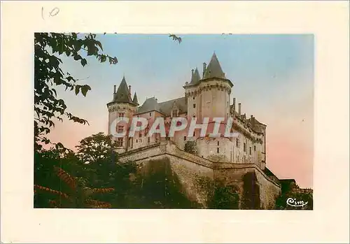 Moderne Karte En Touraine Chateaux de la Loire Saumur M et L LE Chateau