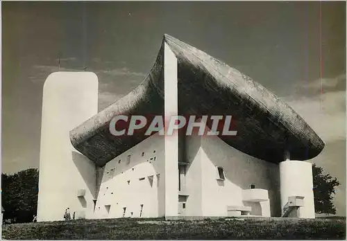 Cartes postales moderne Chapelle de Notre Dame du Haut Ronchamp Haute Saone Architecte Le Corbusier