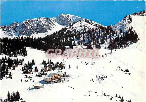 Moderne Karte Chatel Haute Savoie Les champs de ski de Super Chatel