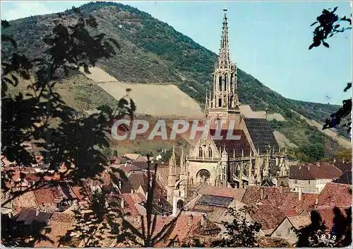 Moderne Karte Thann Haut Rhin La Cathedrale St Thiebant Chef d oeuvre de l art gothique flamboyant
