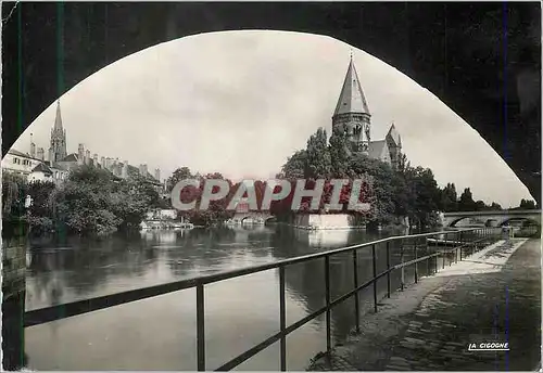 Cartes postales moderne Metz Moselle le Temple protestant