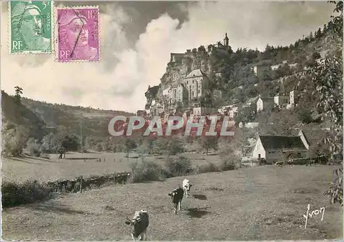 Cartes postales moderne Rocamadour Lot Vue generale