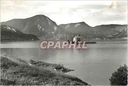 Cartes postales moderne Les Alpes Lac de Serre Poncon La Chapelle de St Michel de Prunieres