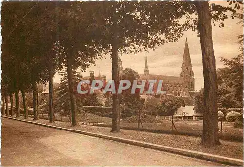 Cartes postales moderne Vendome La Trinite vue des Petits Jardins