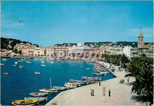 Moderne Karte Reflets de la Cote d Azur Sanary Var Vue d ensemble