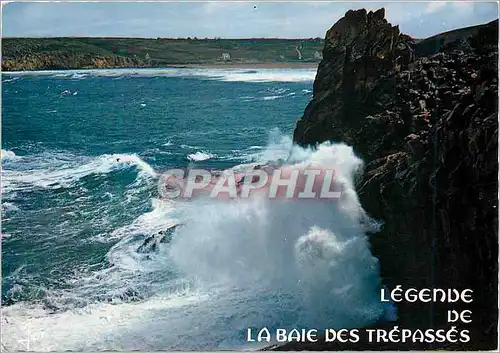 Cartes postales moderne La Bretagne en Couleurs Legende de la Baie des Trepasses