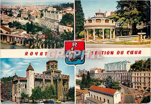 Cartes postales moderne Royat Vue generale Source Eugenie L eglise Quartier Thermal