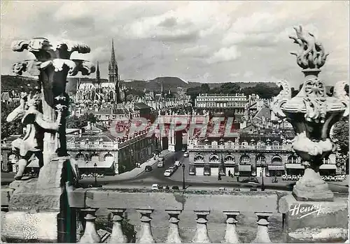 Cartes postales moderne Nancy La Place Stanislas vue de l Hotel de Ville