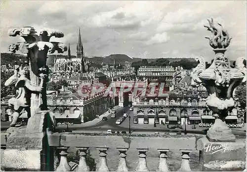 Moderne Karte Nancy La Place Stanislas vue de l Hotel de Ville