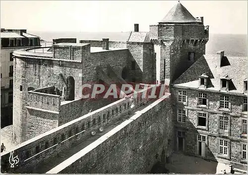Cartes postales moderne St Malo Le Chateau la Quic en Groigne et le Petit Donjon