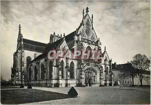 Cartes postales moderne Bourg en Bresse Ain Eglise de Brou debut xvi s Facades Nord et Ouest