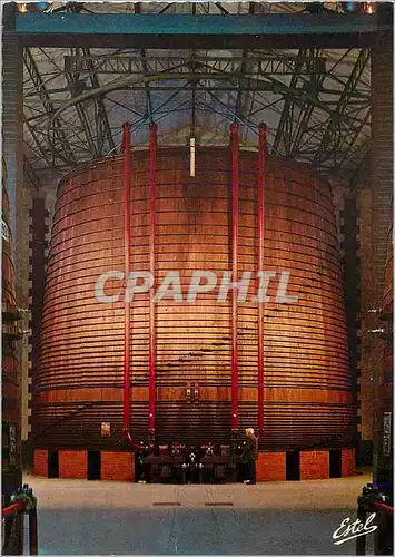 Cartes postales moderne En Pays Catalan Thuir Pyrenees Orientalis Etablissements Byrrh La plus grande cuve du monde