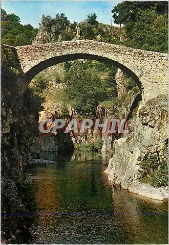 Cartes postales moderne Paysages du Vivarais Les Gorges de l Ardeche Thueyts le Pont du Diable