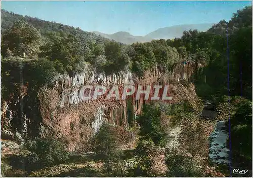 Moderne Karte Jaujac Ardeche Les Roches Basiliques