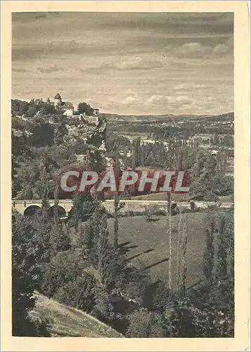 Cartes postales moderne Environs de Souillac Les Bords de la Dordogne Balcastel