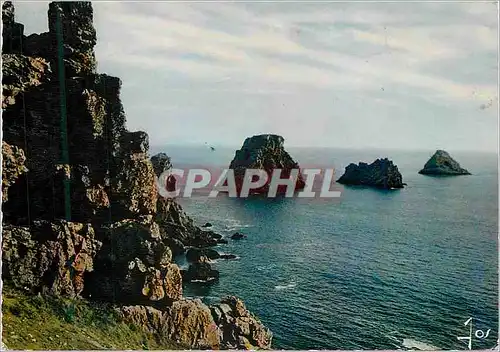 Cartes postales moderne La Bretagne En Couleurs La Pointe des Tas de Pois pres de Camaret
