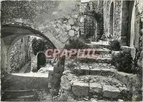 Moderne Karte Eze Village Au Coeur du Nid d Aigle un coin Pittoresque