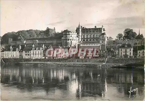 Cartes postales moderne Amboise Indre et Loire Le Chateau et la Loire