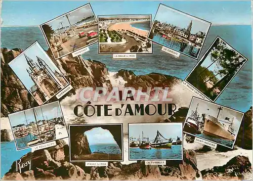 Cartes postales moderne Cote d Amour Pornichet La Baule sur Mer Le Croisic La Baule les Pins Saint Nazaire LE Pouliguen