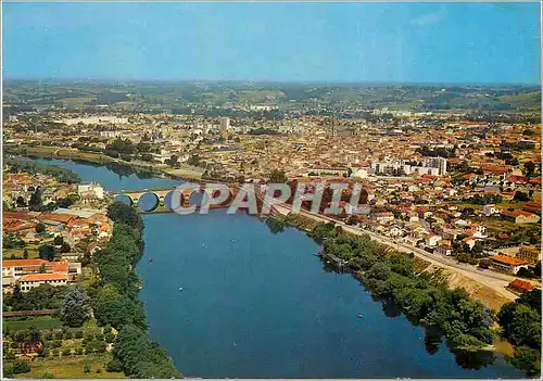 Cartes postales moderne Begerac Dordogne Vue generale aerienne panoramique