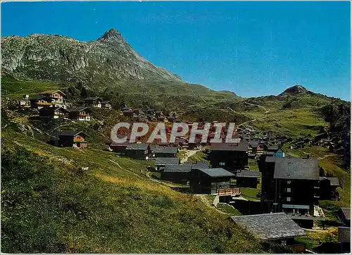 Cartes postales moderne Bettmeralp Wallis Betmerhorn und Wurzenbord