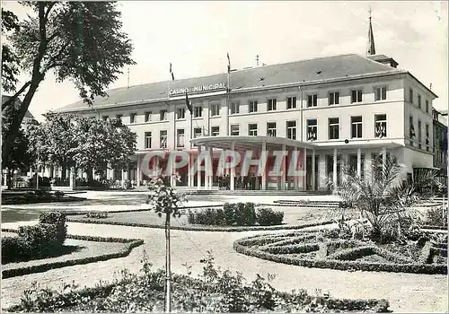 Moderne Karte Niederbronn les Bains Bas Rhin Le Casino Municipal et le Parc