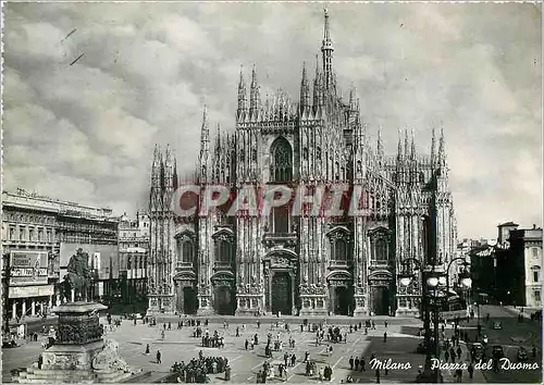 Moderne Karte Milano Piarra del Duomo